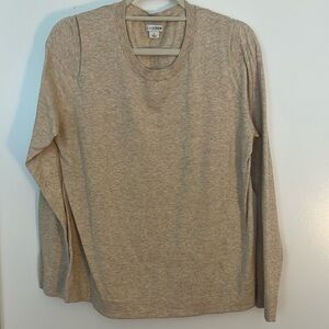 J. Crew Women's Teddie Sweater Heather Beige Size L